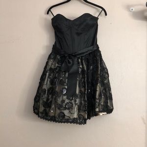 Black formal dress